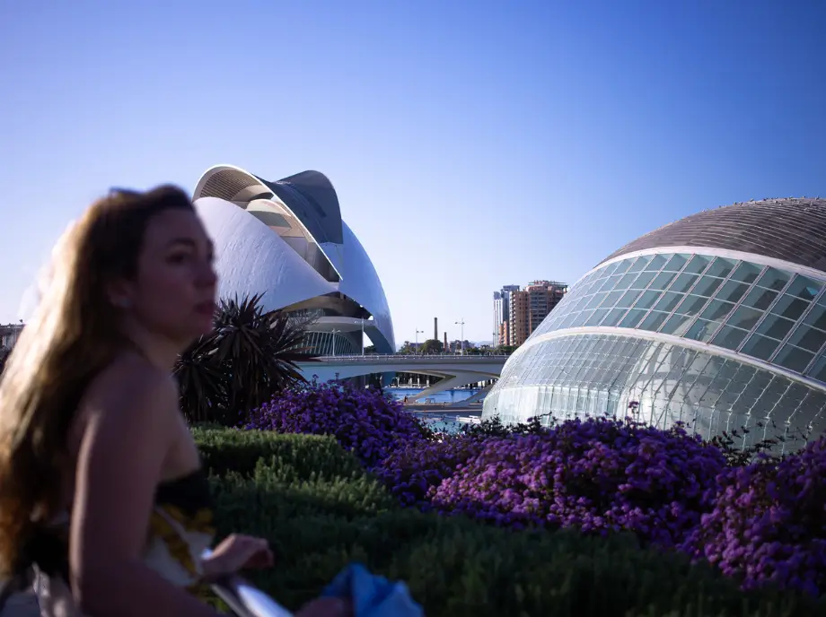 Hemisfèric in the City of Arts and Sciences Valencia