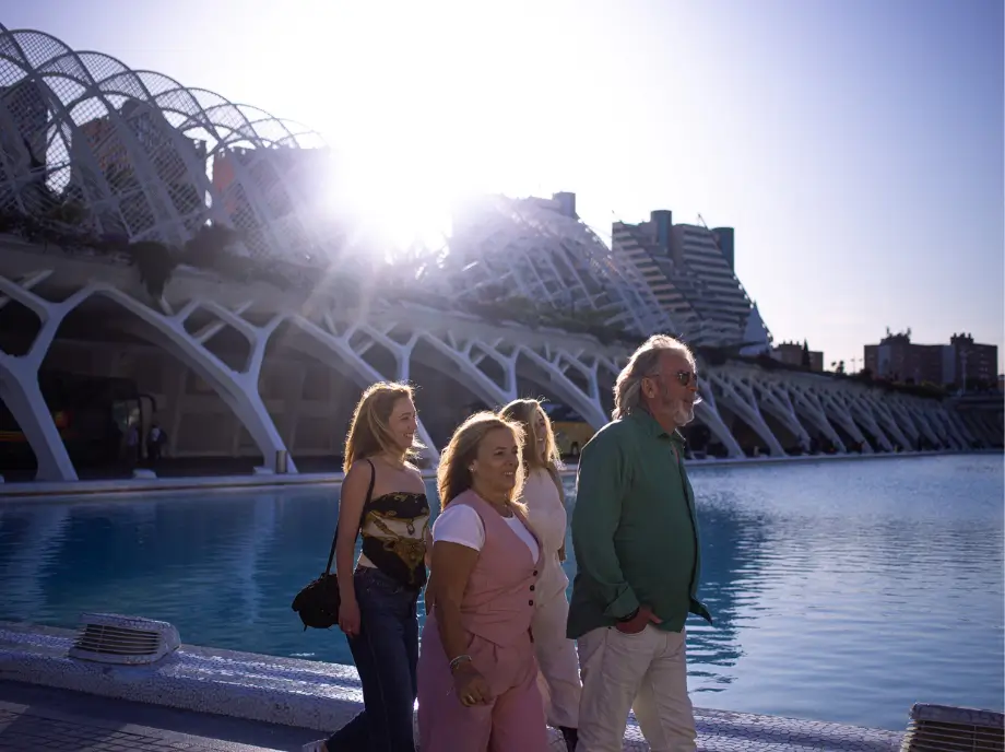 Guided tour of the City of Arts and Sciences
