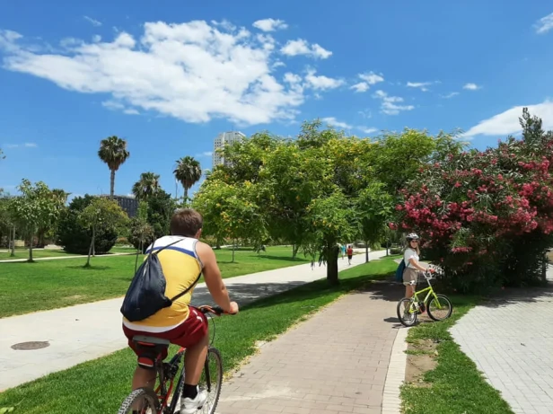Ruta en bici