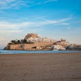 View of Papa Luna Castle