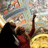 Hidden frescoes of Valencia, in the patriarca